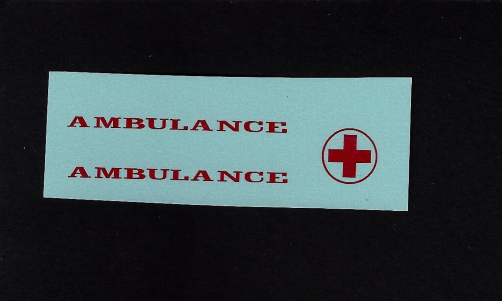 Corgi 437 Superior Ambulance Blue