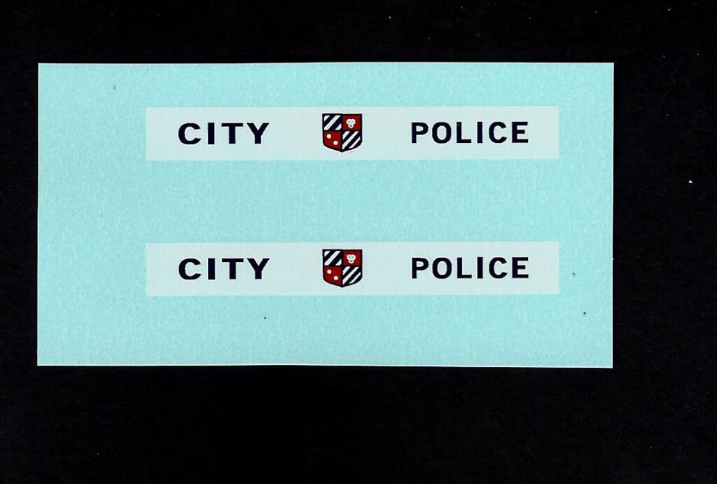 Corgi 464 Commer Police Van - City