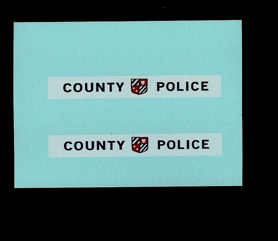 Corgi 464 Commer Police Van - County