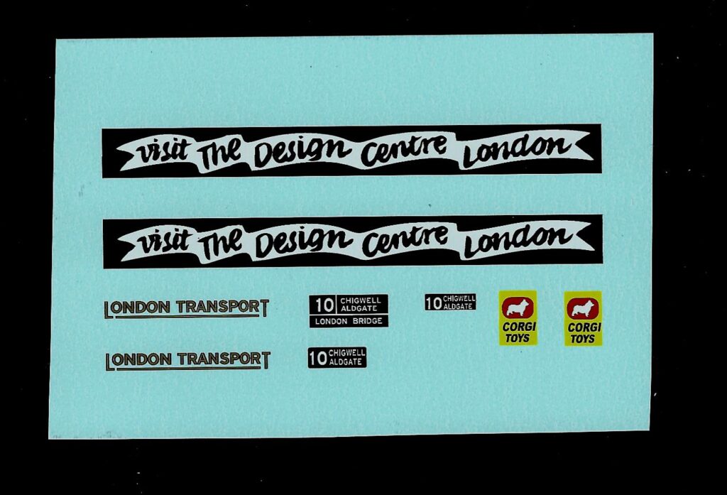 Corgi 468 Bus Design Centre