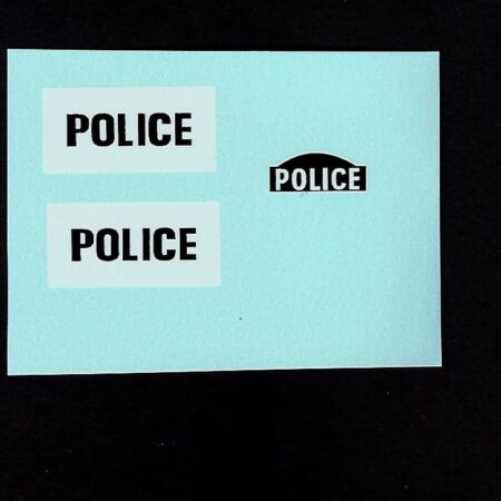 Corgi 506 Sunbeam Imp Police Black White