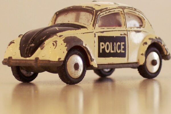 Corgi Juniors 3bc VW 1300 Police