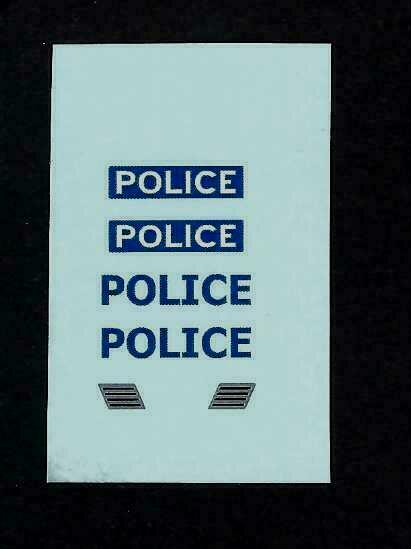 Dinky 255 Police Zodiac 1