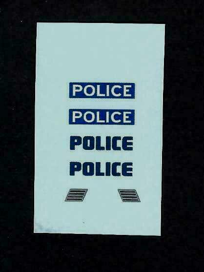 Dinky 255 Police Zodiac 2