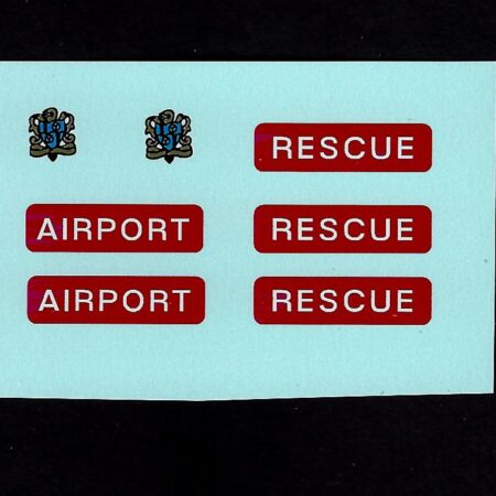 Dinky 263 Airport Fire Rescue Tender