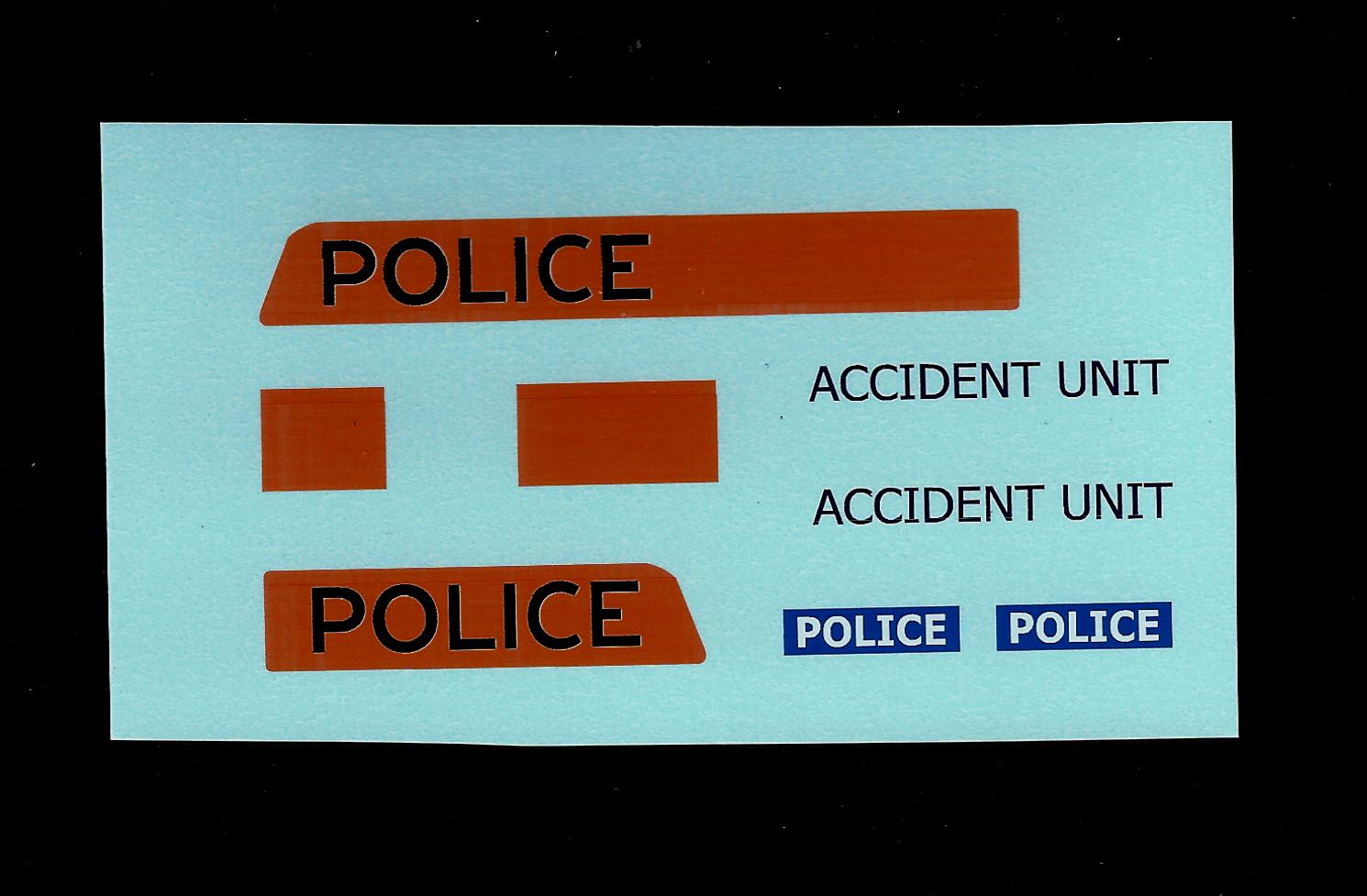 Dinky 272 Ford Transit Police Accident