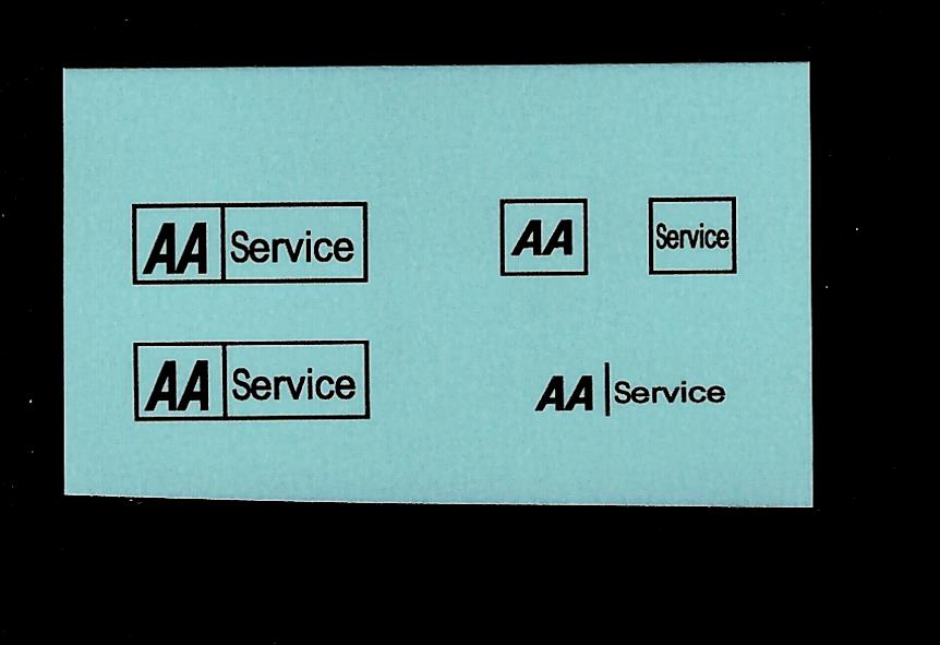 Dinky 274 AA Patrol Van Modern Yellow Clear