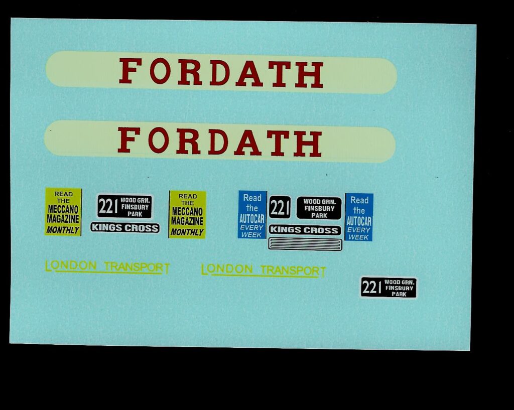 Dinky 289 Fordath