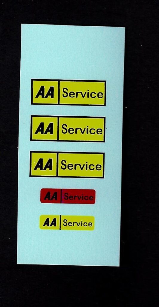 Dinky 412 Bedford Van AA