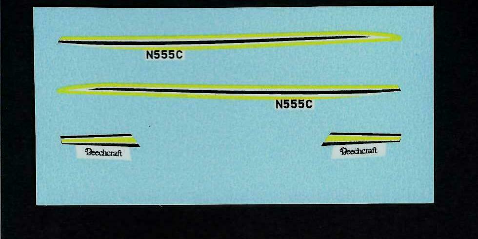 Dinky 715 Beechcraft C55 Baron