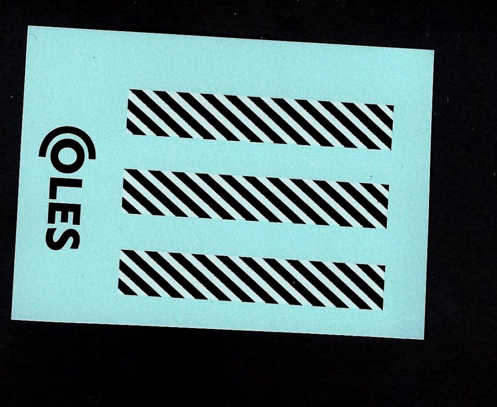 Dinky 972 Coles Chevrons