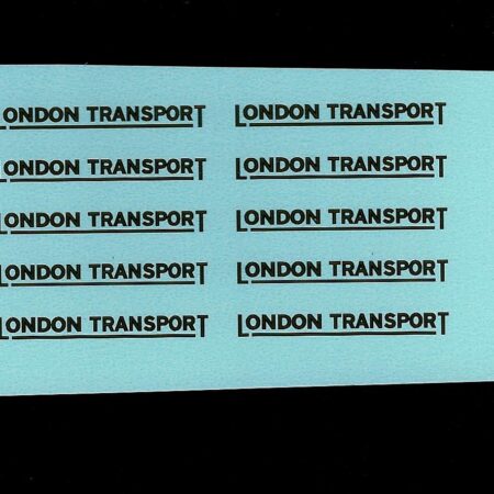 Generic London Transport Outline 2