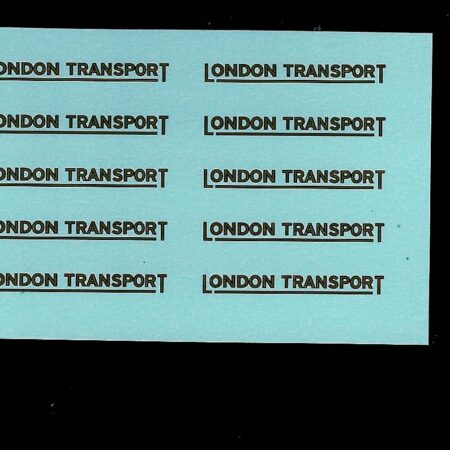 Generic London Transport Outline