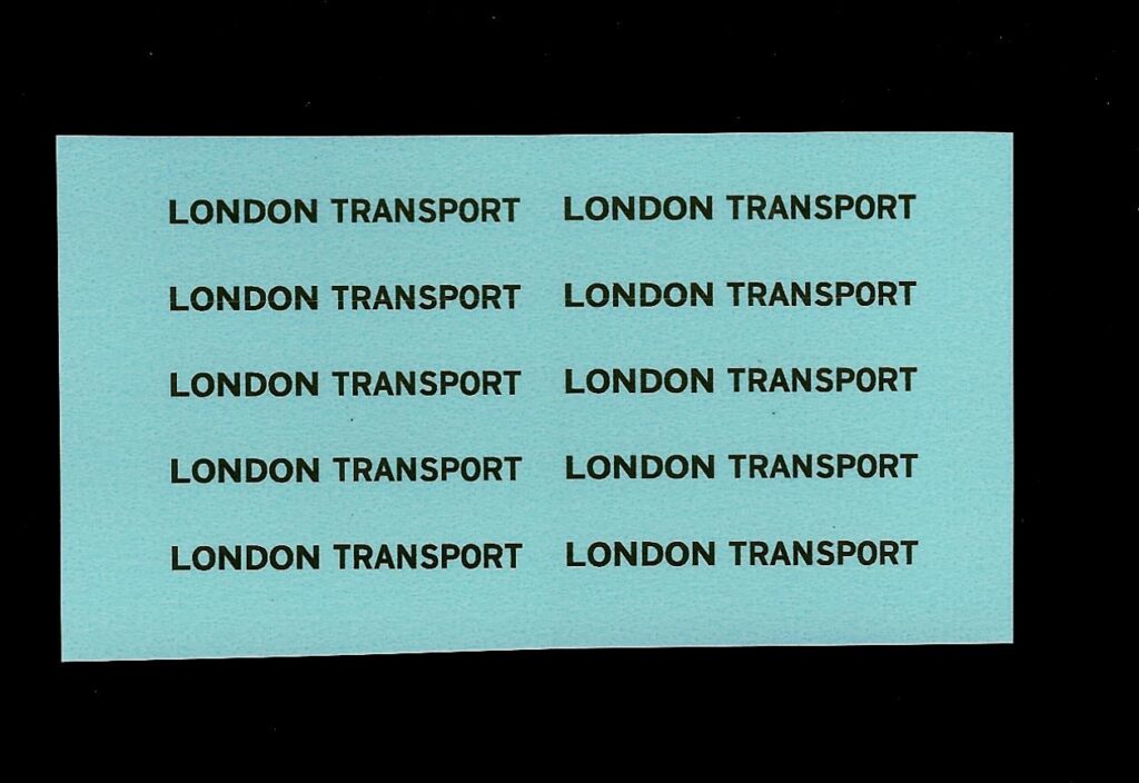 Generic London Transport Plain 2