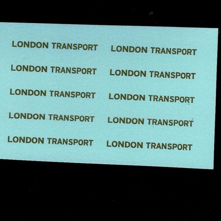 Generic London Transport Plain