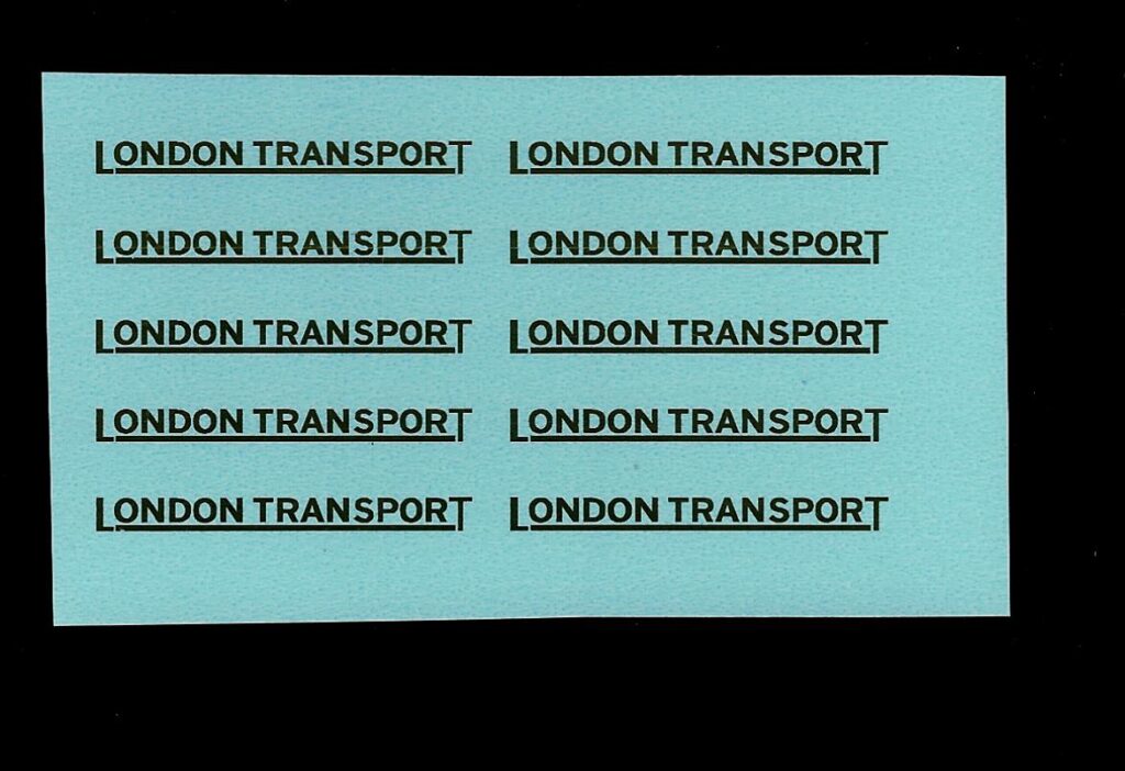Generic London Transport Underline 2
