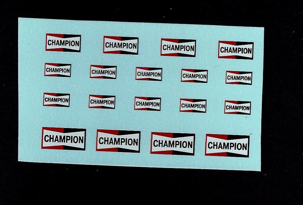 Generic Rally Champion Black Red