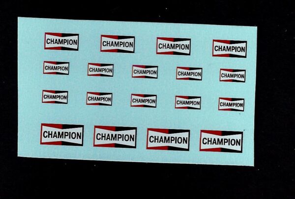 Generic Rally Champion Black Red