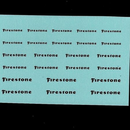 Generic Rally Firestone Black