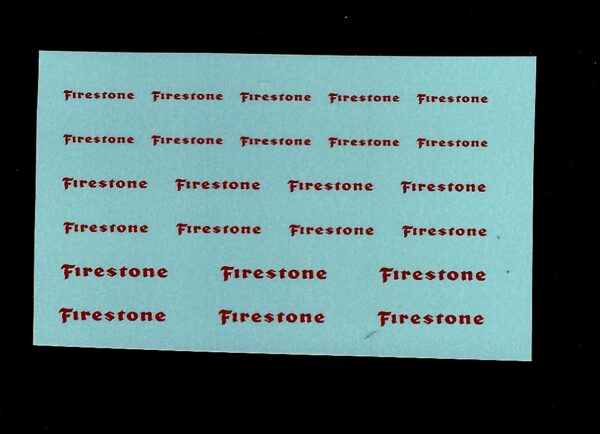 Generic Rally Firestone Red