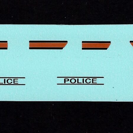 K61 Police Car - Police White