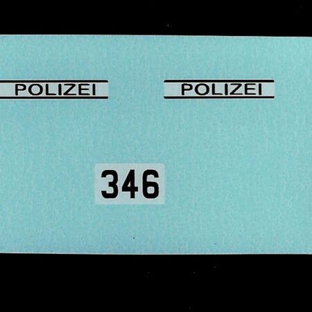 K61 Police Car - Polizei Green