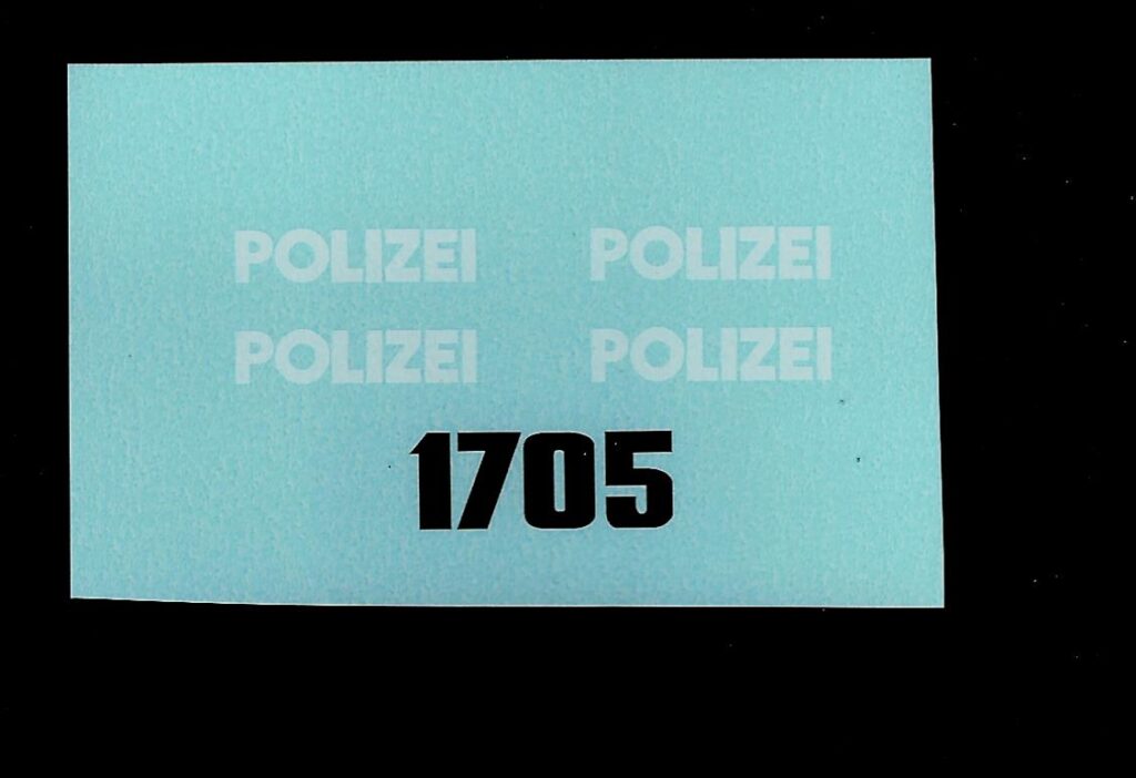 K70a Porsche Polizei