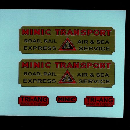Minic 21M-24M-85M Delivery Van