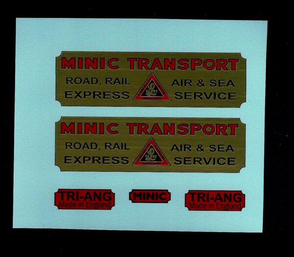 Minic 21M-24M-85M Delivery Van