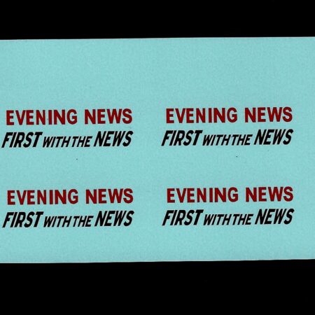 Minic 3124 Austin A40 Evening News