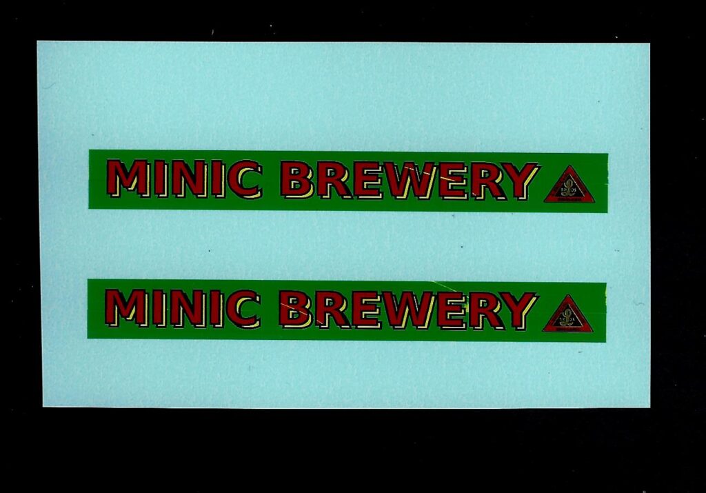 Minic 72M Brewery Trailer