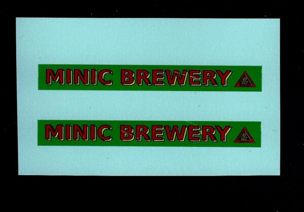 Minic 72M Brewery Trailer