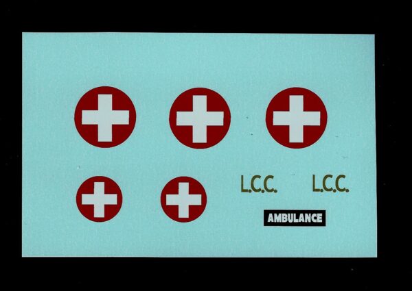 Minic 75M Ambulance Red Circle