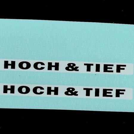 SK18 Articulated Trailer Hoch & Tief