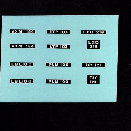 Spot-On Number Plates 2