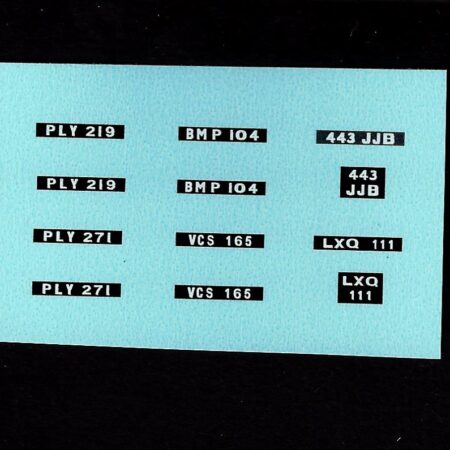 Spot-On Number Plates 4