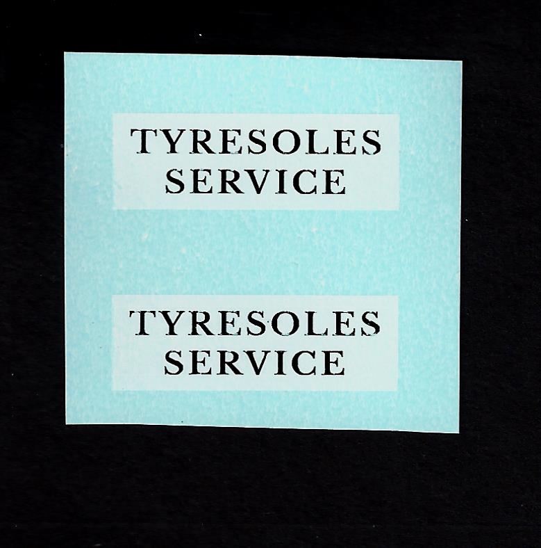 Timpo Utility Van - Tyresoles
