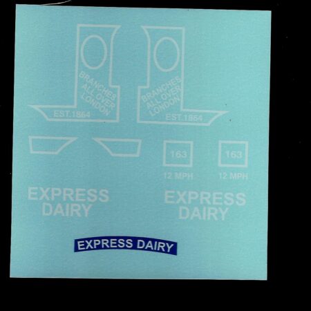 Y3-4 Ford Model T Tanker Express Dairies