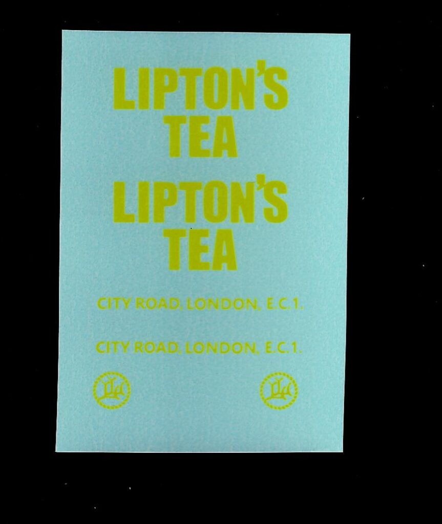 Y5-4 Talbot Van - Liptons London