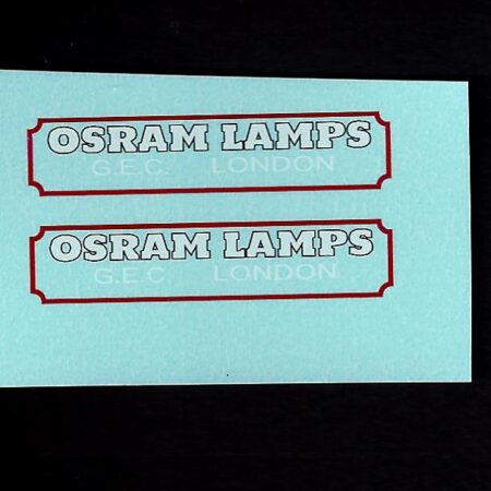 Y6-1 AEC Lorry Osram