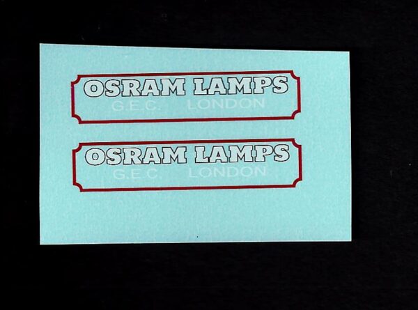 Y6-1 AEC Lorry Osram