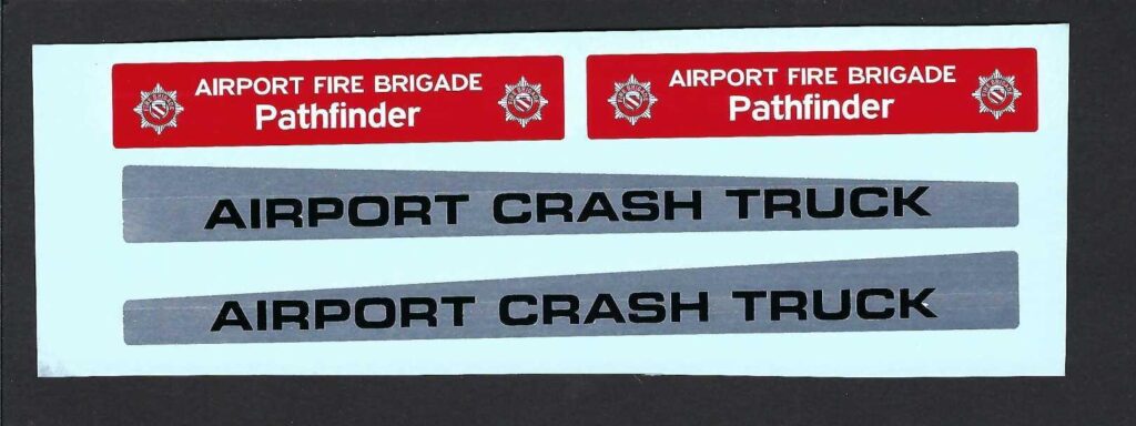 Corgi 1103 Airport Crash Truck Style 1 Silver