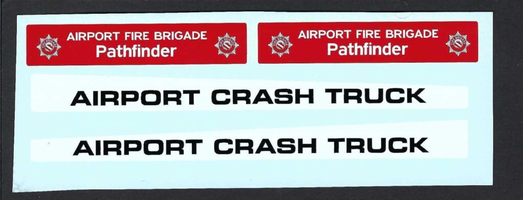 Corgi 1103 Airport Crash Truck Style 1 White