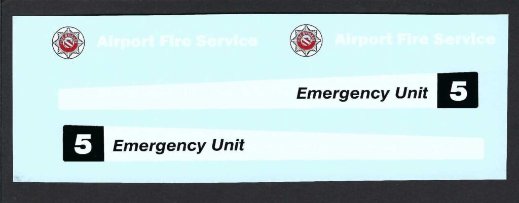 Corgi 1103 Airport Crash Truck Style 2